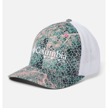 Columbia Petten Heren, PFG Camo Mesh Ball Roze, 64JDTVASH